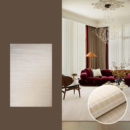 Zen Horizon Japandi Area Rug – Ivory 3D High-Low Sculpted Texture Rug