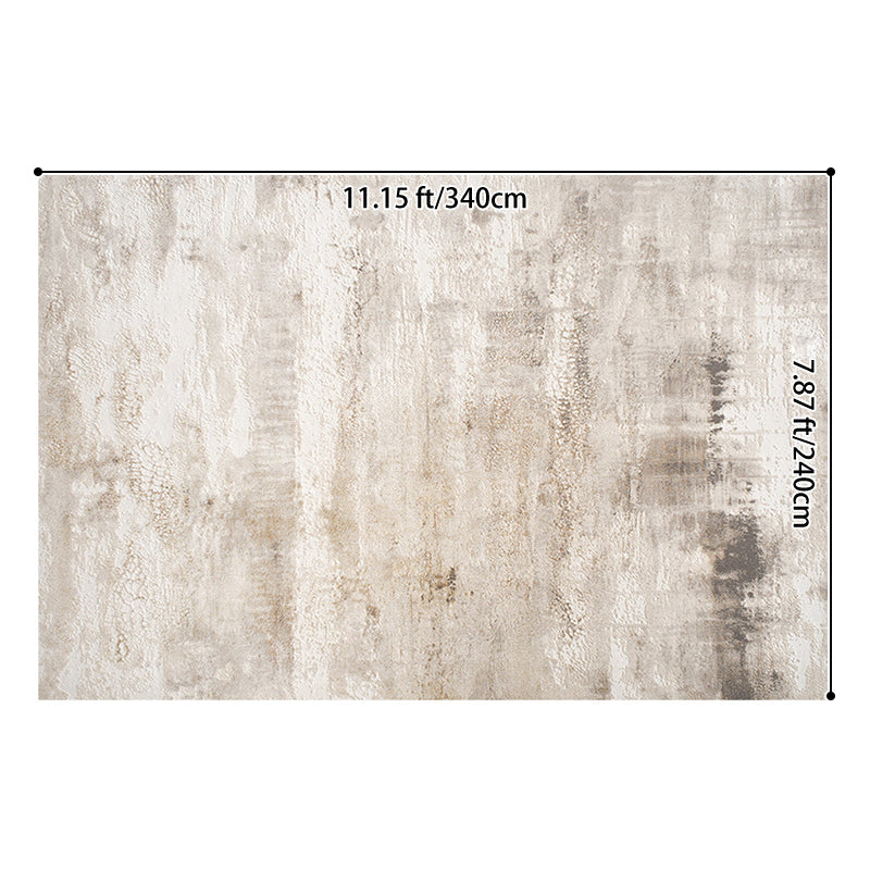 Zen Horizon Japandi Area Rug – Ivory 3D High-Low Sculpted Texture Rug