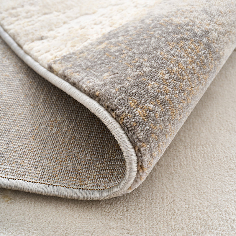 Zen Horizon Japandi Area Rug – Ivory 3D High-Low Sculpted Texture Rug