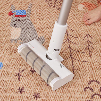 Serene Study Kids Area Rug – Warm Beige Faux Sisal Waterproof Play Rug