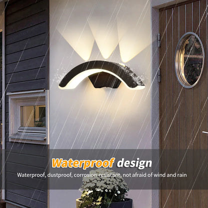 StormLite Outdoor Wall Light – 10W LED Exterior Lantern, IP66 Waterproof, Black