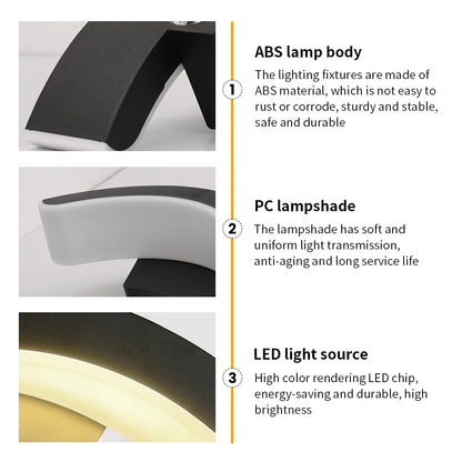 StormLite Outdoor Wall Light – 10W LED Exterior Lantern, IP66 Waterproof, Black