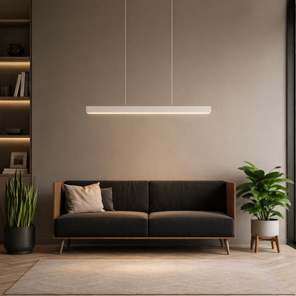 Linear LED Island Pendant | Modern Kitchen Bar Light