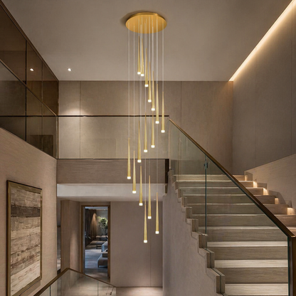 Nordic Flush Mount Ceiling Light | Dimmable LED 6-68 Heads