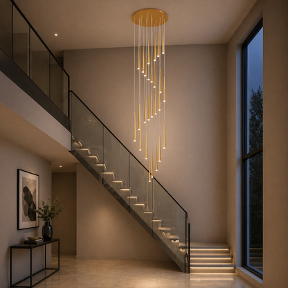 Nordic Flush Mount Ceiling Light | Dimmable LED 6-68 Heads