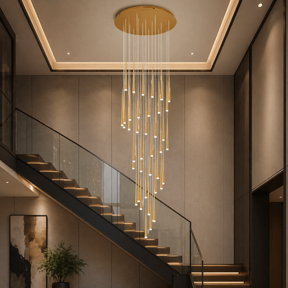 Nordic Flush Mount Ceiling Light | Dimmable LED 6-68 Heads