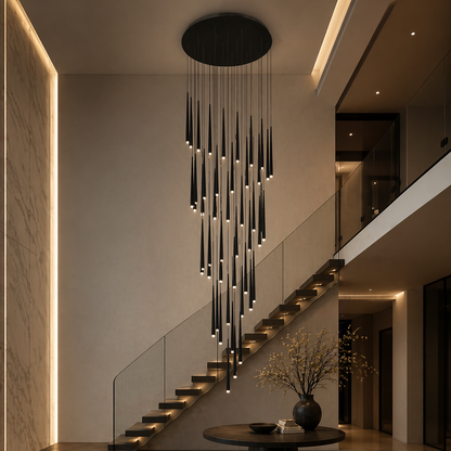 Nordic Flush Mount Ceiling Light | Dimmable LED 6-68 Heads