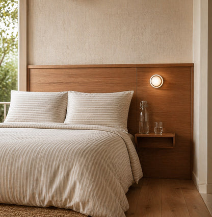 Dimple Glass Wall Light | Smart Sensor Aluminum 3000K Sconce