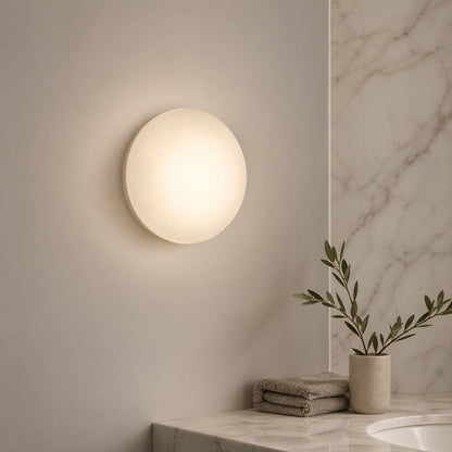 Nordic Round Glass Wall Sconce | Integrated 5W LED Light