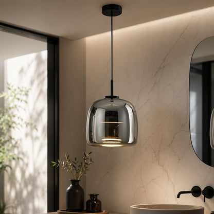 Hand-Blown Glass Pendant Light | Modern Multi-Shade Fixture