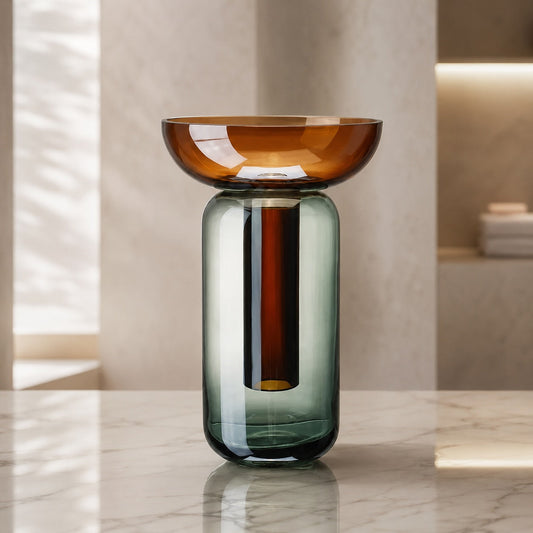 Detachable Glass Hydroponic Vase – Modern Plant Propagation Vessel