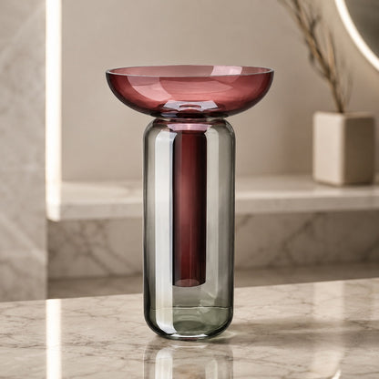 Detachable Glass Hydroponic Vase – Modern Plant Propagation Vessel