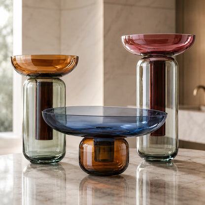 Detachable Glass Hydroponic Vase – Modern Plant Propagation Vessel