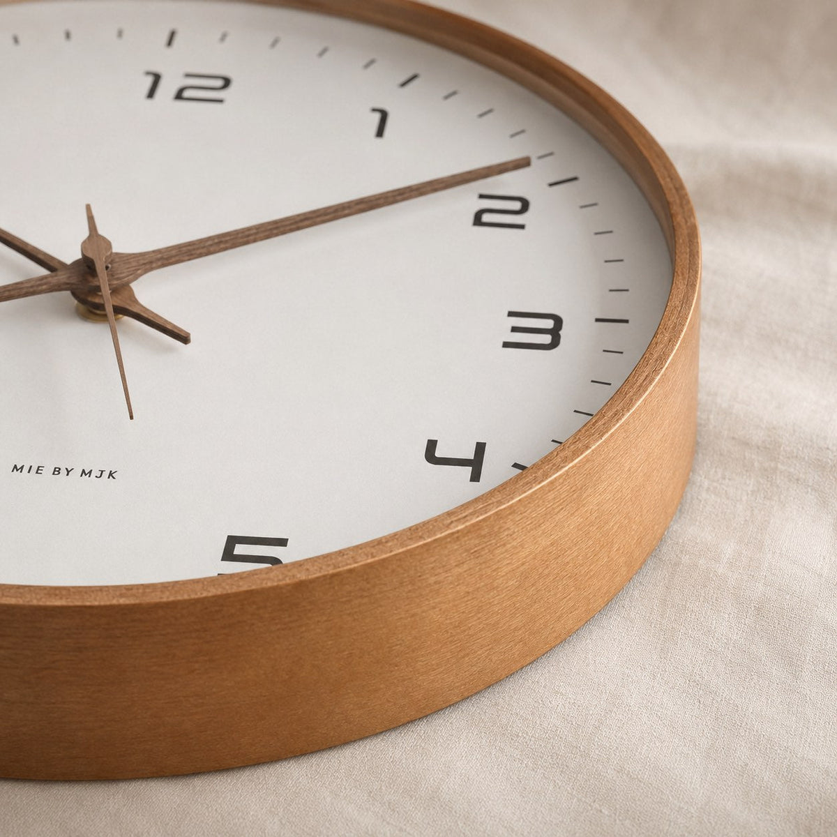 Modern Wall Clock | Silent Quartz Easy-Mount Wall Decor