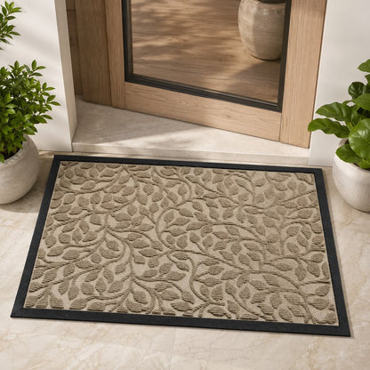 Elegant Modern Door Mat – Heavy-Duty Non-Slip Rectangle Entry Rug