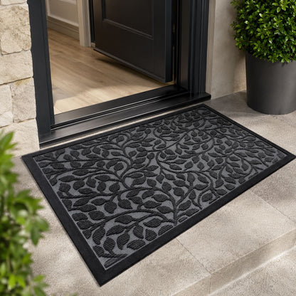 Elegant Modern Door Mat – Heavy-Duty Non-Slip Rectangle Entry Rug