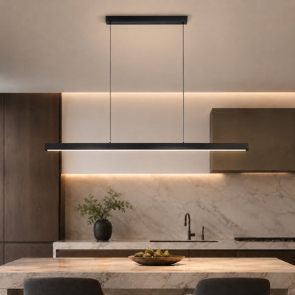 Linear LED Island Pendant | Modern Kitchen Bar Light