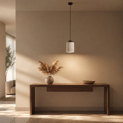 Travertine Stone Pendant Lamp | Nordic Minimalist Light