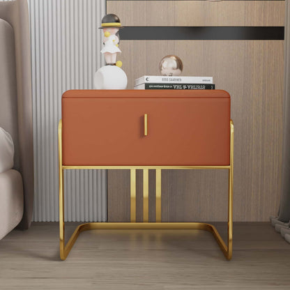 Rana Leather Nightstand