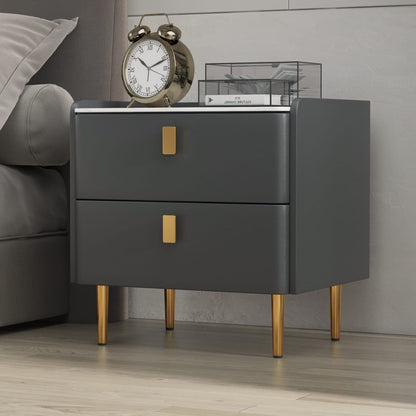 Keno Modern Bedside Table with 2 Drawers