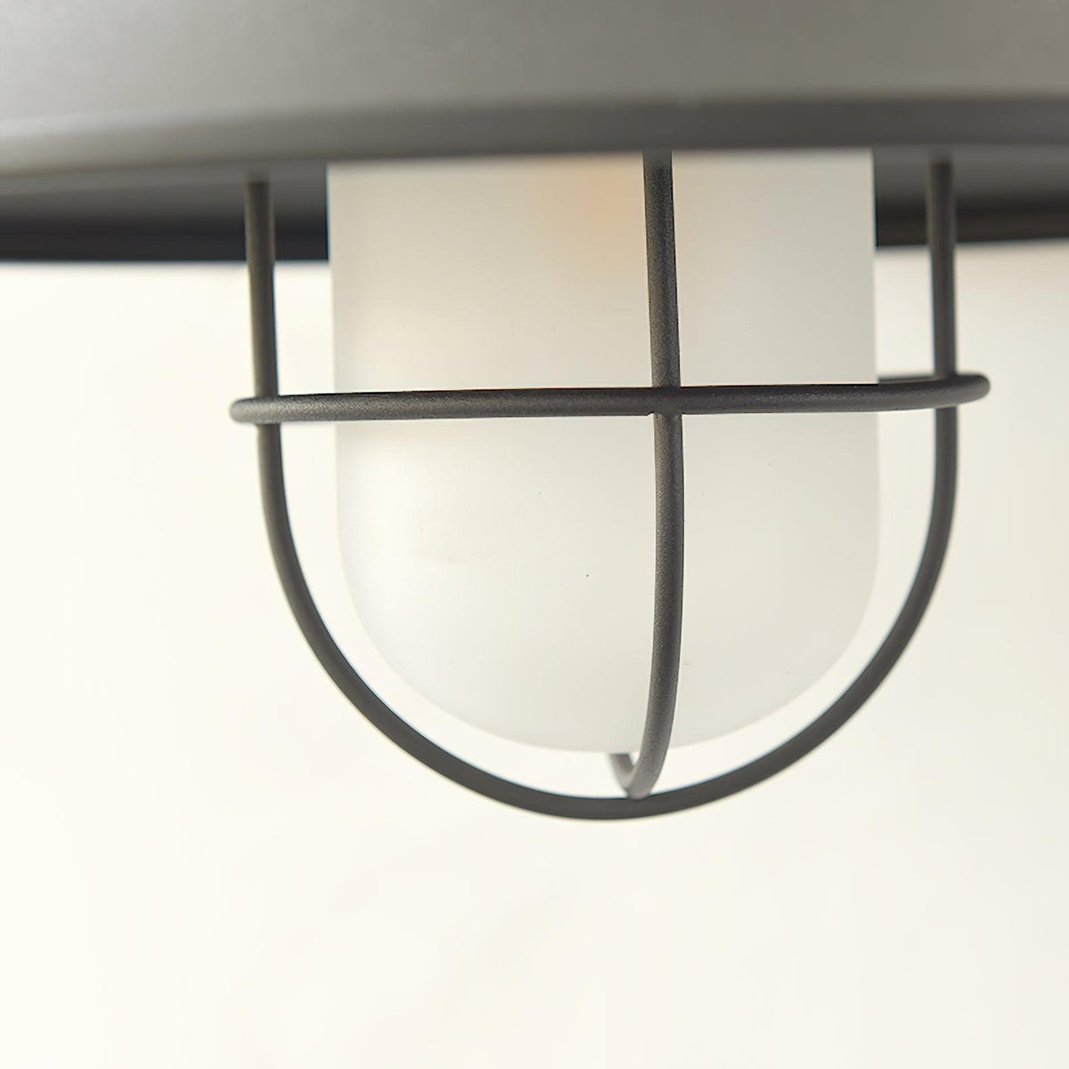 Felix Outdoor Wall Lamp – Industrial Cage Wall Light, Weatherproof Metal