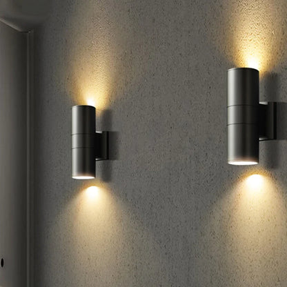 Up Down Outdoor Wall Light – Dual Beam LED Sconce, IP65 Aluminum, 6W–36W