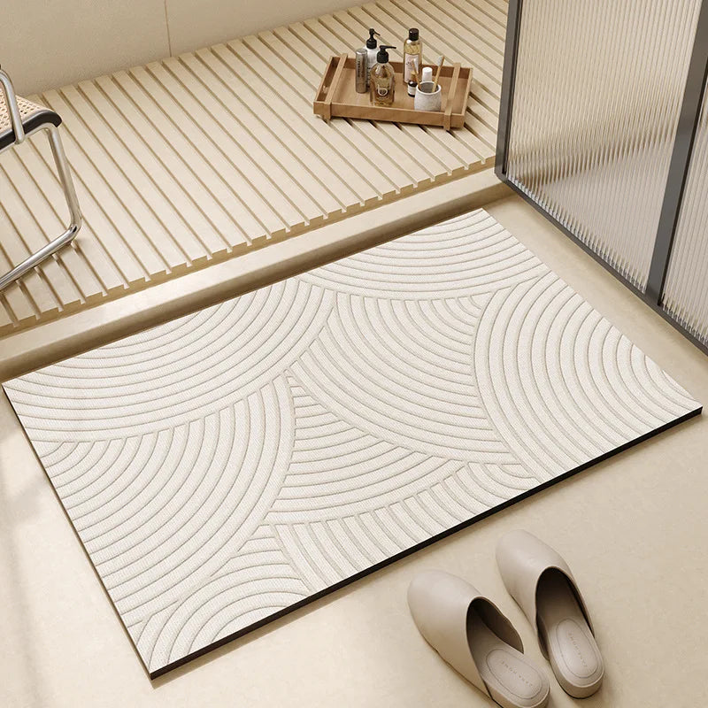 Super Absorbent Quick-Dry Bath Mat – Non-Slip Bathroom Floor Mat