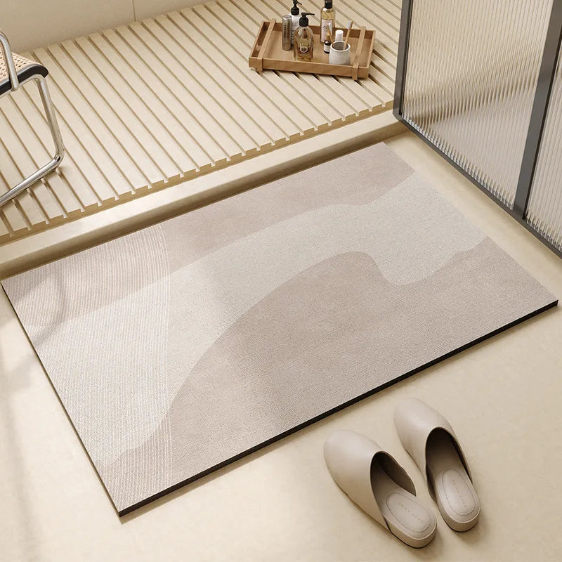 Super Absorbent Quick-Dry Bath Mat – Non-Slip Bathroom Floor Mat