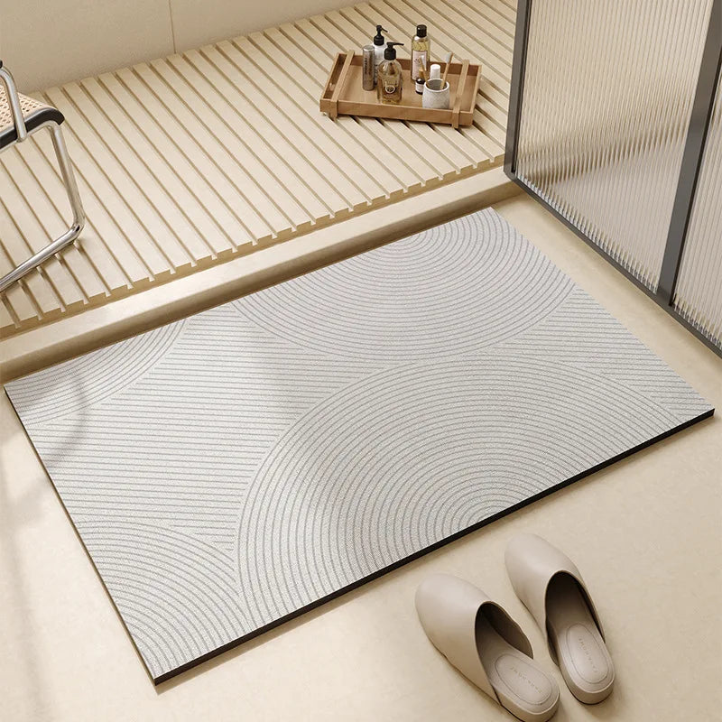 Super Absorbent Quick-Dry Bath Mat – Non-Slip Bathroom Floor Mat