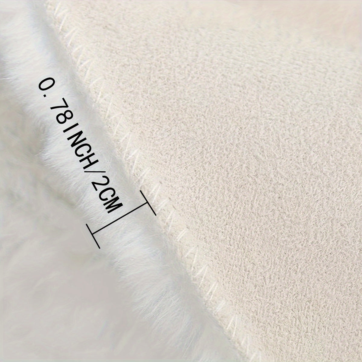 Cloud Comfort Round Bubble Rug – Soft Fluffy Fleece Circle Carpet