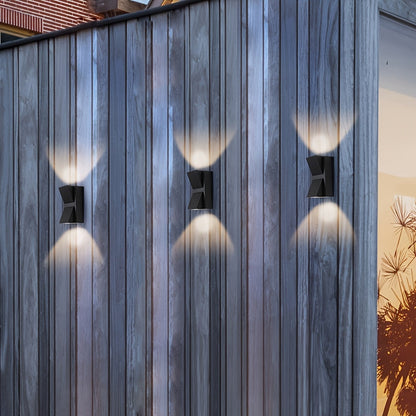 Modern LED Outdoor Wall Light – 3W/6W Waterproof Porch Lamp, Warm or Cool White