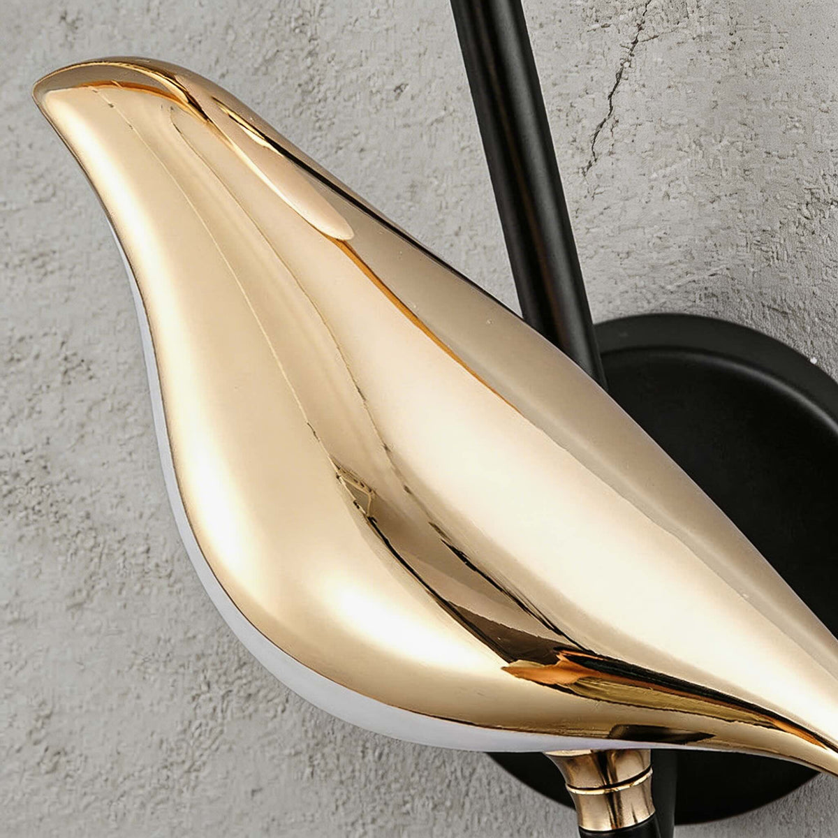 Nordic Bird Wall Sconce | Dimmable LED Glass Shade Light