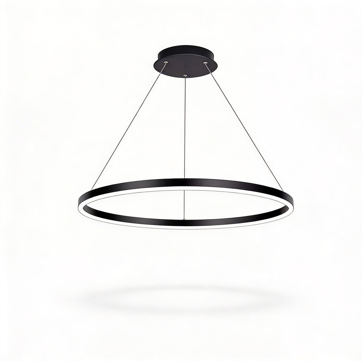 LED Aluminum Chandelier | Dimmable 3-Temperature Hanging Light