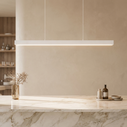 Linear LED Island Pendant | Modern Kitchen Bar Light