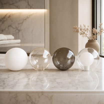 Glass Globe Cluster Chandelier | Modern Hanging Pendant