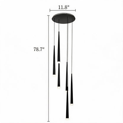 Nordic Flush Mount Ceiling Light | Dimmable LED 6-68 Heads