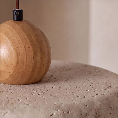 Travertine Pendant Lamp | 30cm LED Kitchen Hanging Light