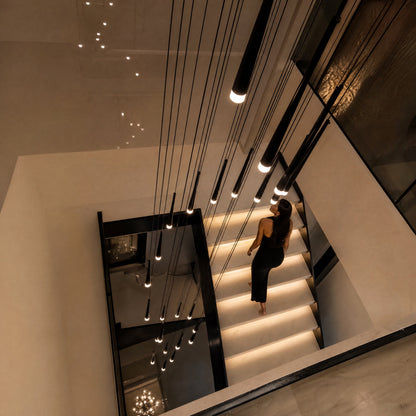 Nordic Flush Mount Ceiling Light | Dimmable LED 6-68 Heads