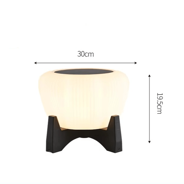 Solar Landing Light – Modern Outdoor LED Pathway Lamp, Dusk to Dawn