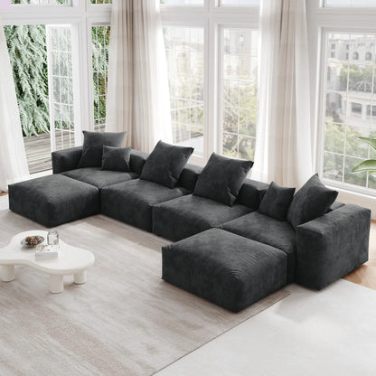 Yana Corduroy Cloud Modular Sofa